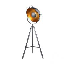 Toma lampa podłogowa 1x60W E27 230V czarna